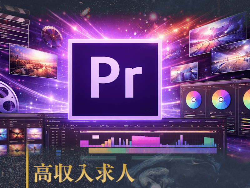 Premiere Proで高収入を目指す転職ガイド｜市場価値を高めて稼ぎ続けるキャリア戦略
