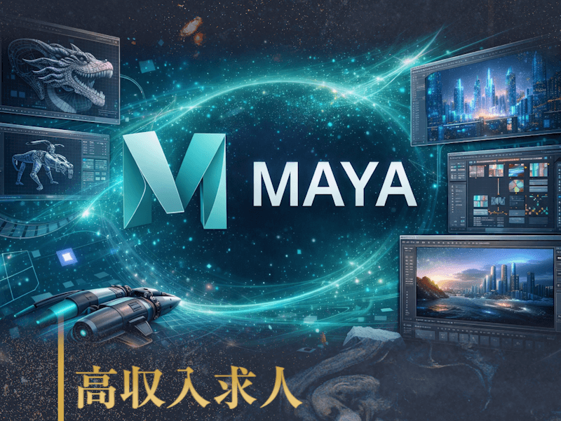 Mayaを扱う転職で高収入を目指す転職ガイド｜市場価値を高めて単価を上げる方法